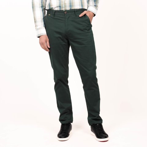 Truval - Pantalón Frente Plano Slim Fit