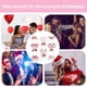 thumbnail image 4 of Diadema de papel con gafas para San Valentín, divertida diadema y gafas para San Valentín | Diadema de San Valentín con gafas para fiestas, accesorios de disfraces navideños, 4 of 7