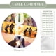 thumbnail image 2 of Outer Banks-theme Fitted Round Tablecloths Elastic Edged Table Covers Waterproof Table Cloth for Kitchen Holiday Party Tables Decor 120cm, 2 of 6