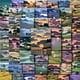 thumbnail image 3 of 64pcs Orientalism Stickers: Perfect for DIY Scrapbooking, Arts & Crafts, and Student Stationery!, 3 of 4