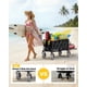 thumbnail image 2 of Carrito plegable para playa AMADA HOMEFURNISHING con ruedas grandes, 260 L, 2 of 8