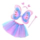 thumbnail image 2 of Conjunto De Disfraz De Hada Y Mariposa Para Niñas, Para Princesa, Cosplay, Navidad, Vacaciones, 2 of 5