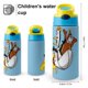 thumbnail image 2 of Tennessee Tuxedo y sus cuentos Botella de Agua con Tapa Pop Top de Un Toque, Acero Inoxidable, a Prueba de Fugas, para Deportes, Botella Infantil azul 12 oz, 2 of 6
