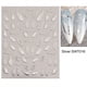 thumbnail image 1 of Bronzing Nail Stickers, Angel Wings Star Moon Necklace Nail Decals, Polished Sliver Golden Pattern Manicure Accessories, 1 of 3