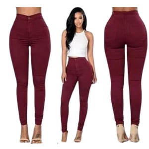 Likeshop - Pantalones Leggins Tela Jeans Elasticado Calza Lindo Calce 48