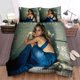 thumbnail image 1 of Leona Lewis Homeless Posting Of Girl With Blue Dress Quilt Duvet Cover Set3-Piece Bedding Set, 1 of 5