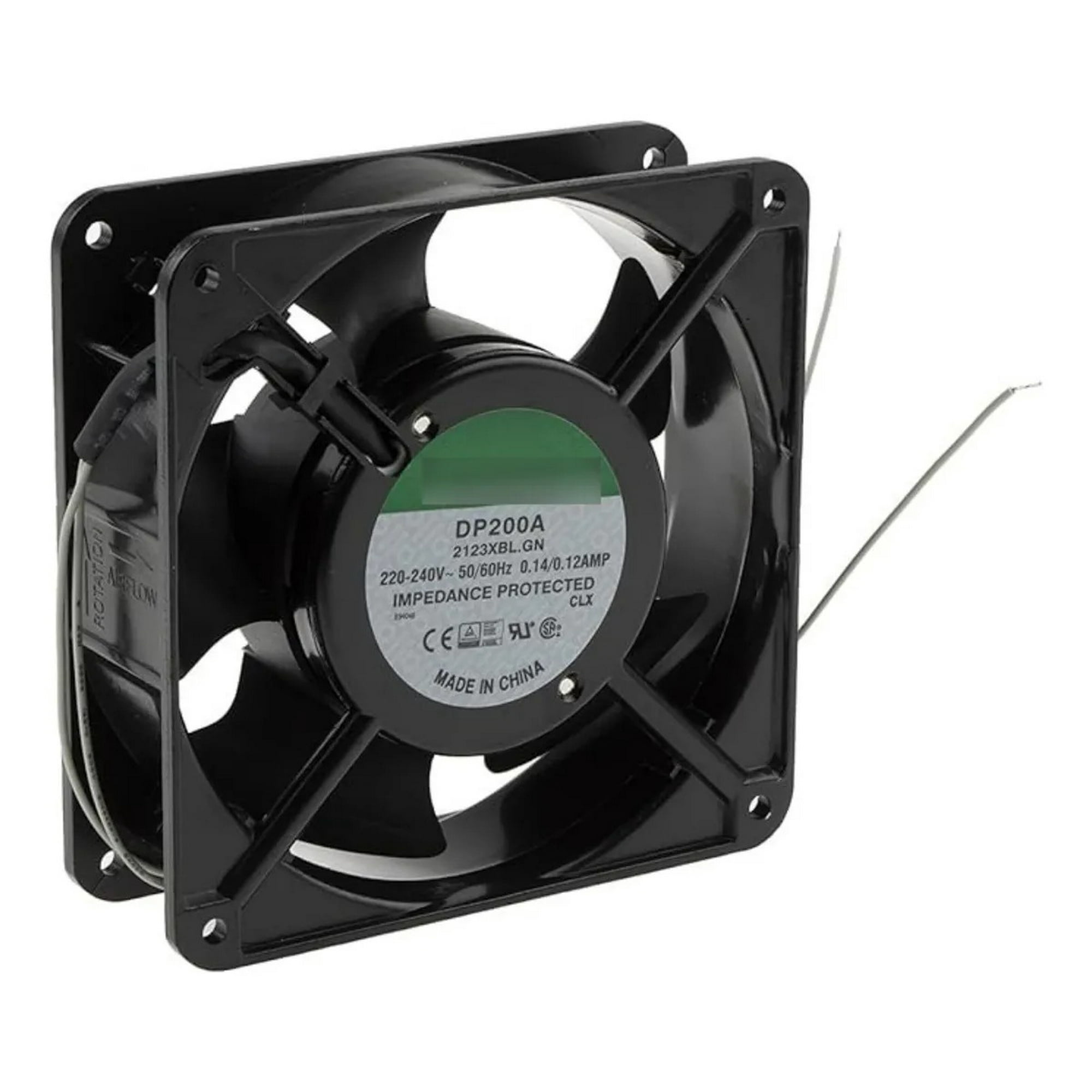 Genérica - Extractor De Aire Industrial Ventilador De Escape 4 Pulgadas Ventilador Multipropósito 220v - Tamaño 12cm*12cm*3.8cm