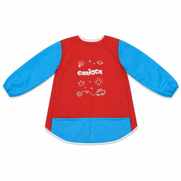 Delantal Escolar Impermeable Carioca Niños 5 A 8 Años - PS