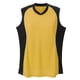 thumbnail image 1 of Jersey Martin Sports sin mangas con cuello en V para mujer, dorado (talla L), 1 of 1