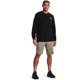thumbnail image 5 of Pantalones cortos Under Armour Rival Terry para hombre, caqui, talla S, 5 of 7