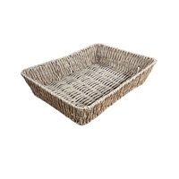 Oem - Bandeja Cesta De Ratan Cesta Tejida Rectangular Grande M