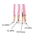 thumbnail image 4 of Cable THE CIMPLE CO 14 AWG de cobre sólido de 3 m color rosa, 4 of 9