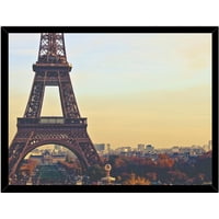 Genérico - Cuadro Decorativo Paisaje Torre Eiffel Medidas 30X40 Cm