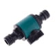 thumbnail image 1 of Conector De Manguera De Jardín, Divisor De Grifo, Válvula De Cierre, Espiga De Manguera Atornillada ABS X1, 1 of 5