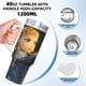 thumbnail image 5 of La Leyenda de Link: Breath Vaso aislado de acero inoxidable con asa, diseño temático, regalo para familia, amigos y fans; incluye pajita y encaja en el portavasos estándar, 40 oz, 5 of 6