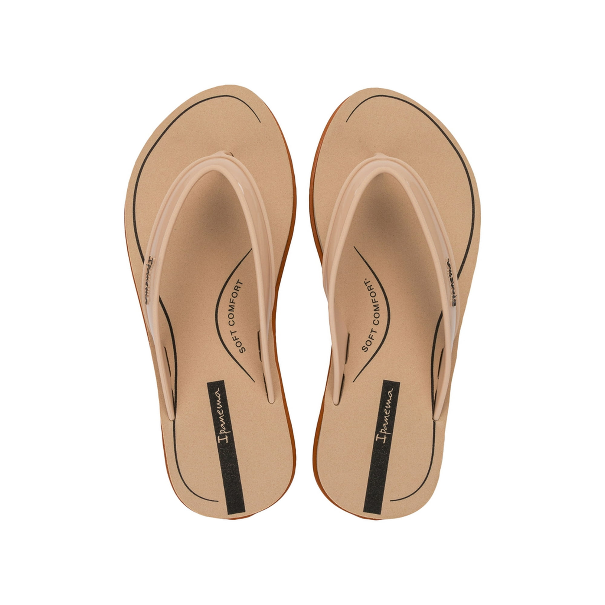 Sandalia Mujer Beige Rio 366 Ipanema