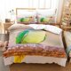 thumbnail image 1 of The Parrot Gift Quilt Duvet Cover Set Super Doona Cover3-Piece Bedding Set, 1 of 5