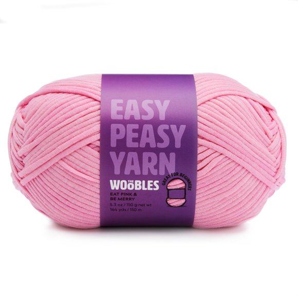 Hilo The Woobles Easy Peasy Rosa 150 g 150 m