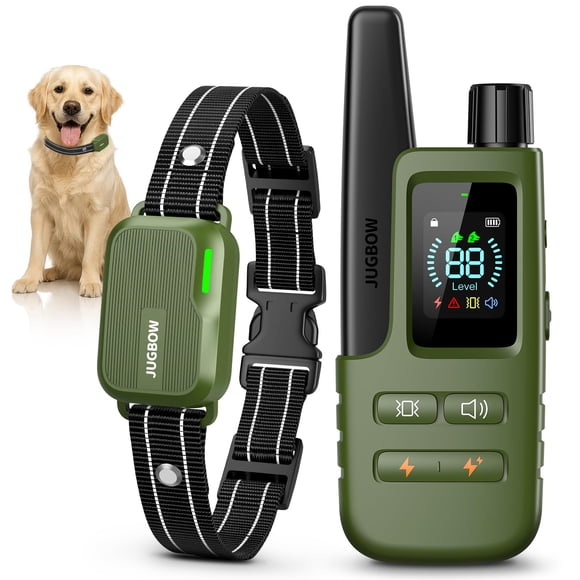 Collar de Choque para Perros Jugbow con Alcance de 1370 m, Waterproof, 4 Modos