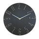 thumbnail image 2 of Hanging Clocks Non Ticking Silent Simple 12 Inch Wall Clock for , Negro, 2 of 5