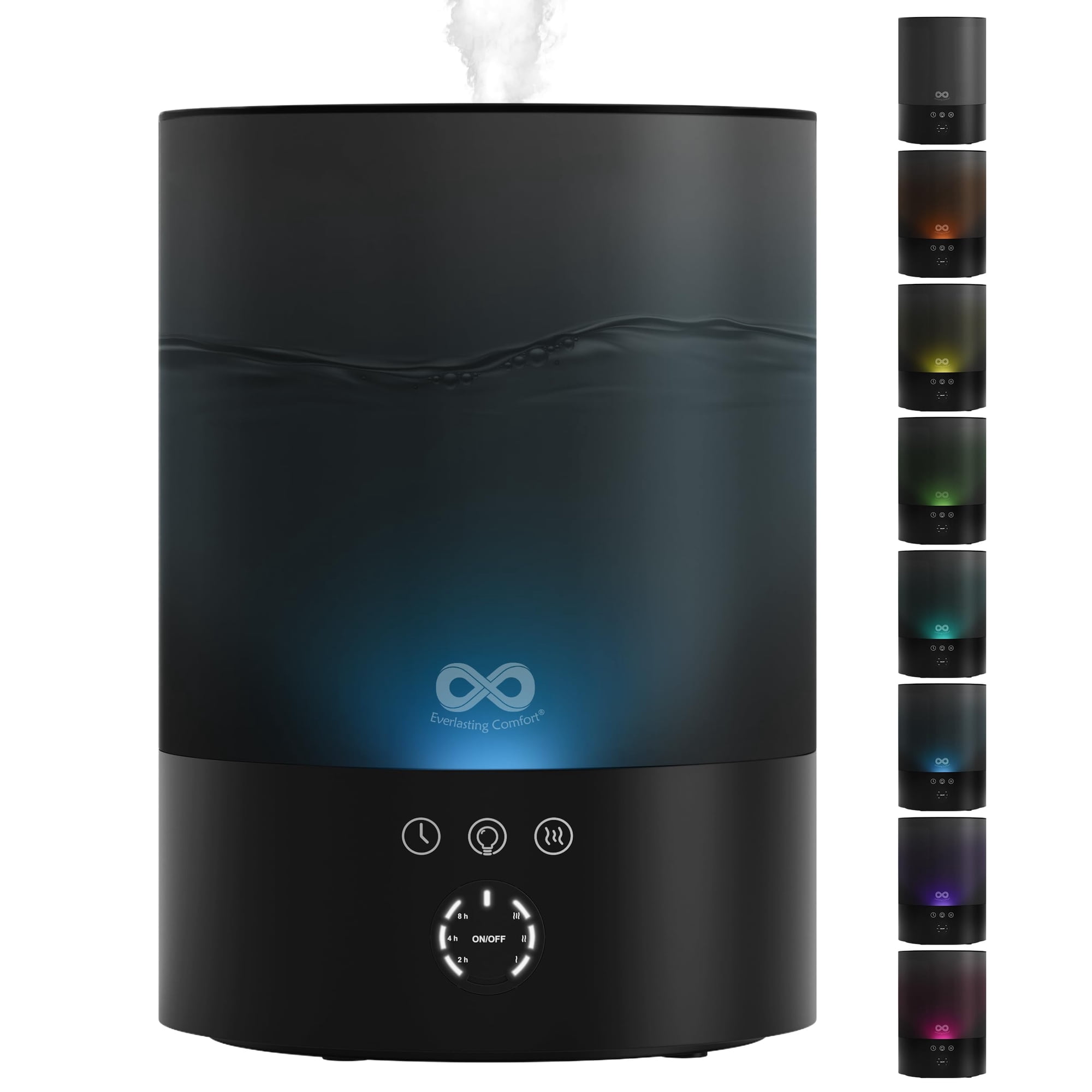 Humidificador Everlasting Comfort De 2,5 Litros Con Relleno Superior Para Dormitorio