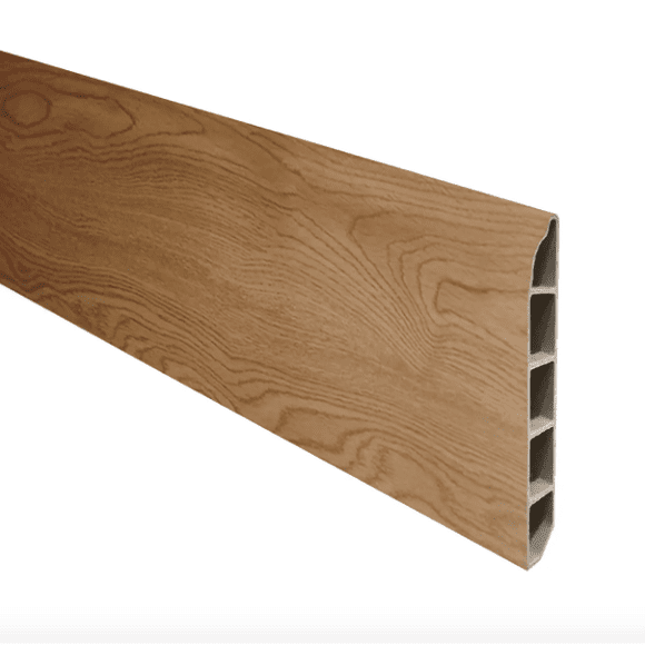 Guardapolvo Piso SPC, Roble Soft, 2,4mt x 6cm, 12mm