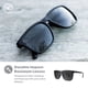 thumbnail image 5 of Gafas de sol Knockaround Fast Lanes polarizadas UV400 para hombre y mujer, 5 of 8