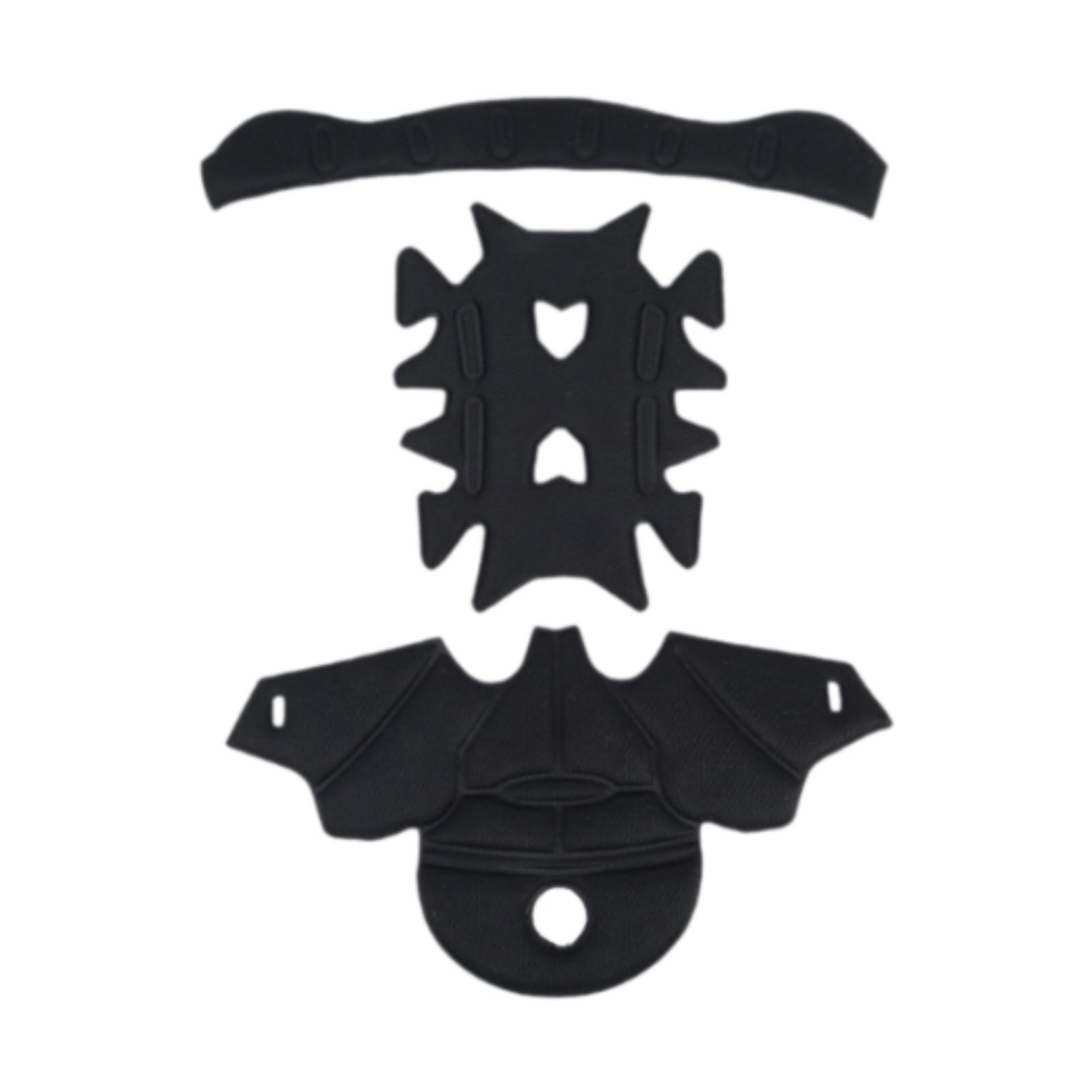 Magideal - Kit De Relleno De Casco Almohadillas De Casco Accesorio De Conducción Suave De Reemplazo Transpirable Cojines De Almohadillas De Espuma Universal Para