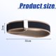 thumbnail image 5 of Brazalete elástico para mujer y hombre, brazalete de 2 cm, gemelos para camisa, 5 of 5
