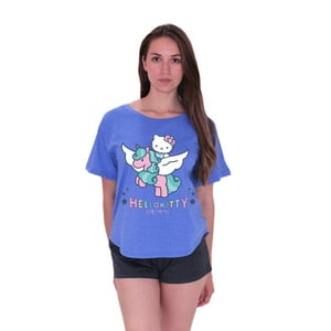 Pijama Mujer Hello Kitty Azul L