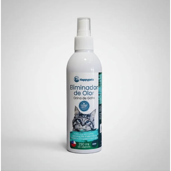 Eliminador De Olor De Orina De Gatos Spray Happypets 230 Ml