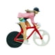 thumbnail image 3 of 1/64 Cyclist Diy Collectable Collectibles Mesa de arena Ornamento de resina Figura Biker en miniatura para accesorios de fotografía de escena de mujer, 3 of 5
