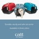 thumbnail image 2 of Transportín para gatos Catit pequeño 48 × 33 × 28 cm azul/gris, 2 of 7