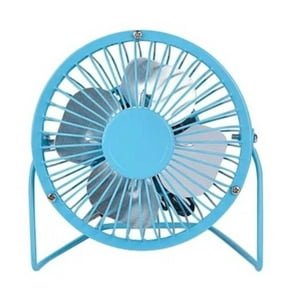 Tomasstore - Mini Ventilador Usb Metálico Portátil Potente Y Silencioso