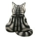 thumbnail image 1 of Lindo Peluche Gato Decoración Del Coche Almohada Para Sofá Halloween Pascua Espalda 59cm, 1 of 5