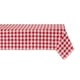 thumbnail image 1 of Mantel DII a cuadros 100% algodón 132 x 132 cm rojo, 1 of 8