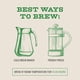thumbnail image 5 of Bizzy Café Orgánico para Cold Brew Mezcla Espresso 454 g, 5 of 7
