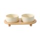 thumbnail image 5 of Cuencos De Comida Para Gatos, Plato De Cerámica Liso Para Gatos, Cuencos Para Perros Para Comida, Gatos Mayores De Interior, Color Beige, 5 of 5