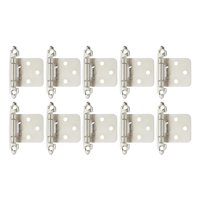 Bothyi - Bisagras De Puerta De Gabinete De 10X 1/2 Pulgadas, Herrajes De Puerta De Repuesto De Cierre Suave Y Silencioso