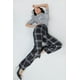 thumbnail image 5 of Pantalones Anchos con Estampado de Cuadros y Cintura Alta, 5 of 5