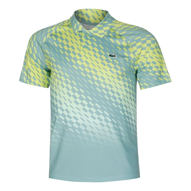 Polera Lacoste Polo Novak Djokovic Verde Tenis Padel