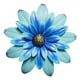 thumbnail image 2 of Arte Vibrante De La Escultura De La Pared De La Flor Del Metal Que Cuelga La Decoración Casera Al Aire Libre Interior Azul, 2 of 5