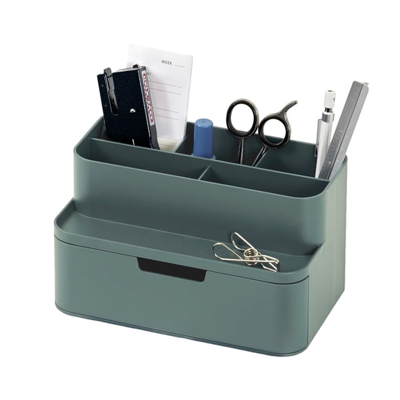 Caddy BLUE GINKGO Verde 13x19x11 cm – Fabricado en Corea