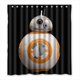 thumbnail image 1 of Cortina de ducha de Star Wars, juego de cortinas de baño con ganchos, tamaño 66 x 72 pulgadas, 1 of 3