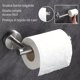 thumbnail image 2 of Set 6 Accesorios De Baño Acero Inoxidable Plata Toallero, Portarrollo y Ganchos, 2 of 3