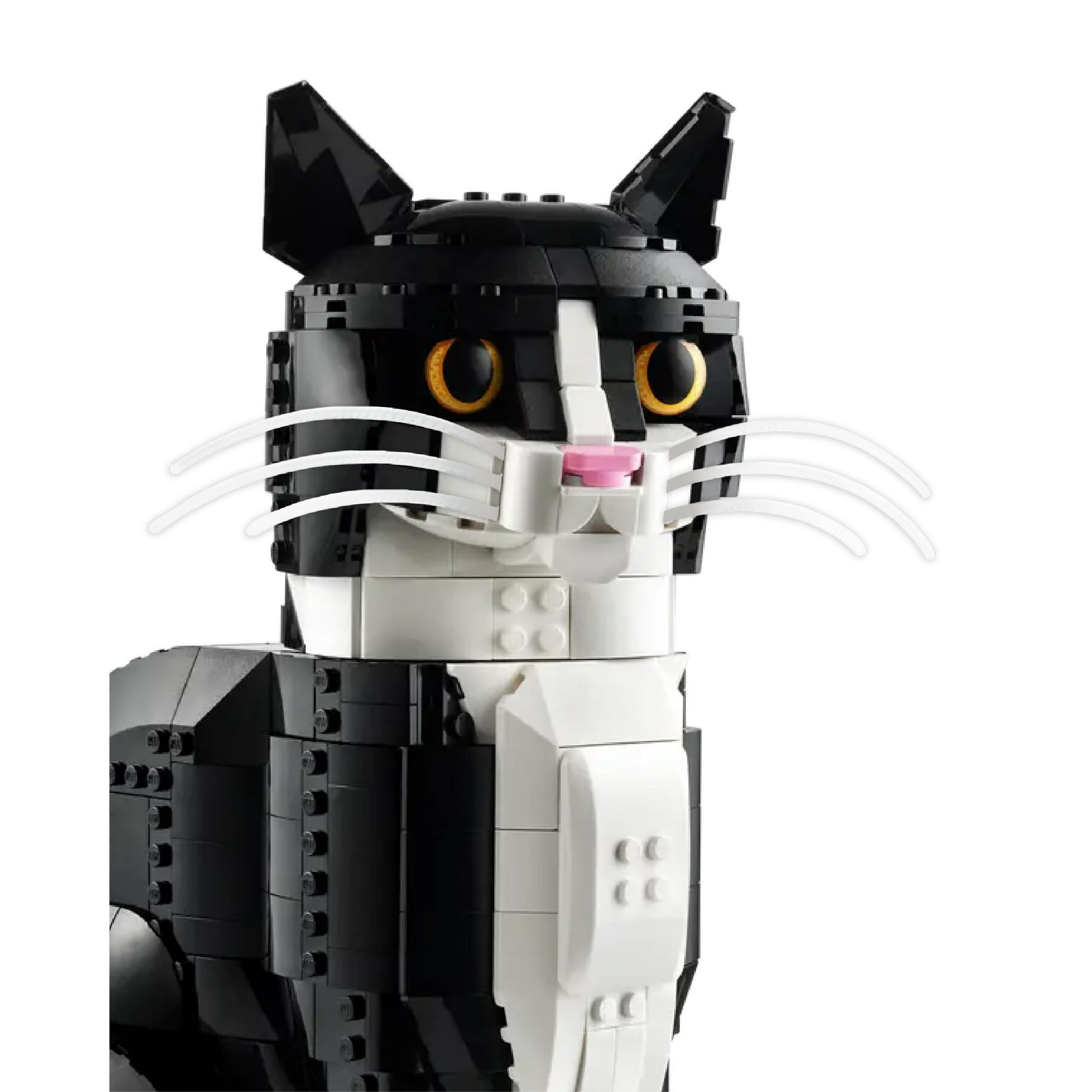 Genérico - Whiskers For Lego Ideas 21349 Tuxedo Cat, Paquete De 6 (3 Juegos)
