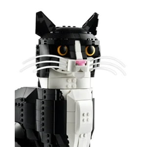 Genérico - Whiskers For Lego Ideas 21349 Tuxedo Cat, Paquete De 6 (3 Juegos)