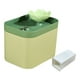 thumbnail image 2 of Fuente De Agua Para Gatos De 1,5 L, Accesorios Para Mascotas, Cuenco, Suministros Para Platos, Alimentador De Viaje, Verde Con Accesorio, 2 of 5