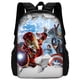 thumbnail image 1 of Cartoon Man M-Marvels Iron 3 pcs set Child School Backpack with Lunch Bags ,Pencil Bags School Bags for Boys Girls Best Gift, 1 of 3