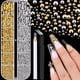 thumbnail image 1 of Perlas para uñas BELLEBOOST Oro/Plata 6 tamaños, 1 of 6